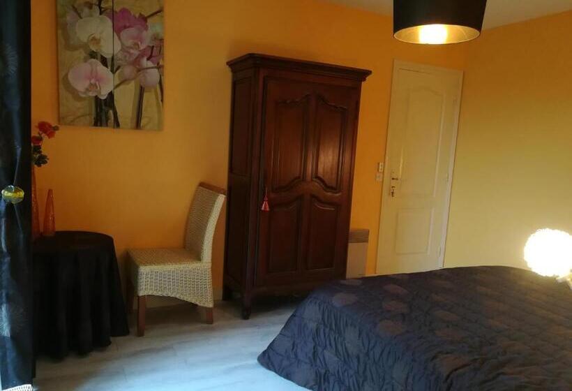 غرفة قياسية مطلّة علي الحديقة, Chez Herveline Le Fer