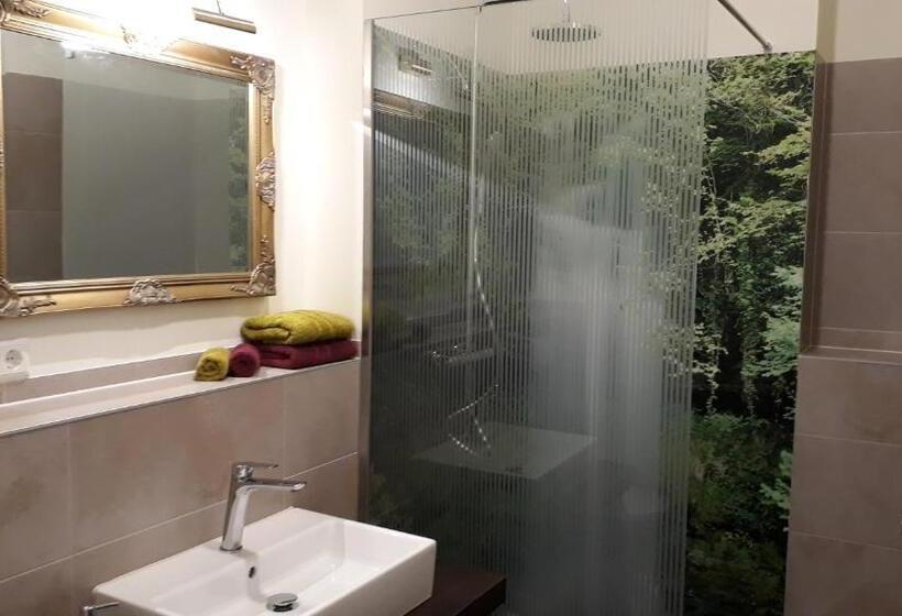 带1个卧室的带阳台的公寓, Waldhotel Rainau