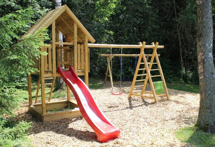 带1个卧室带花园景观的公寓, Waldhotel Rainau