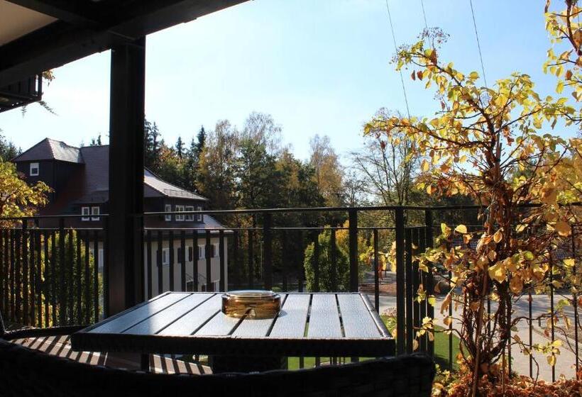 带1个卧室的带阳台的公寓, Waldhotel Rainau