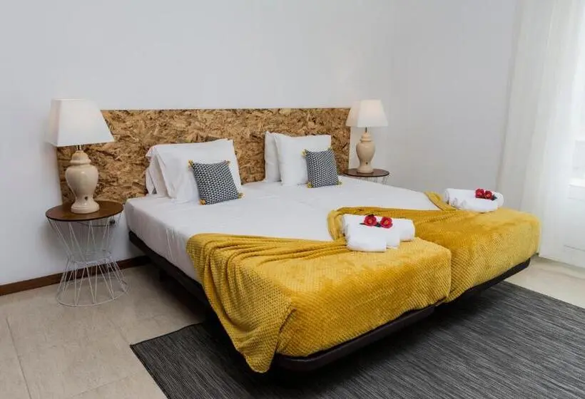バス共有のスタンダードルーム, Areal De Santa Bárbara Guest House