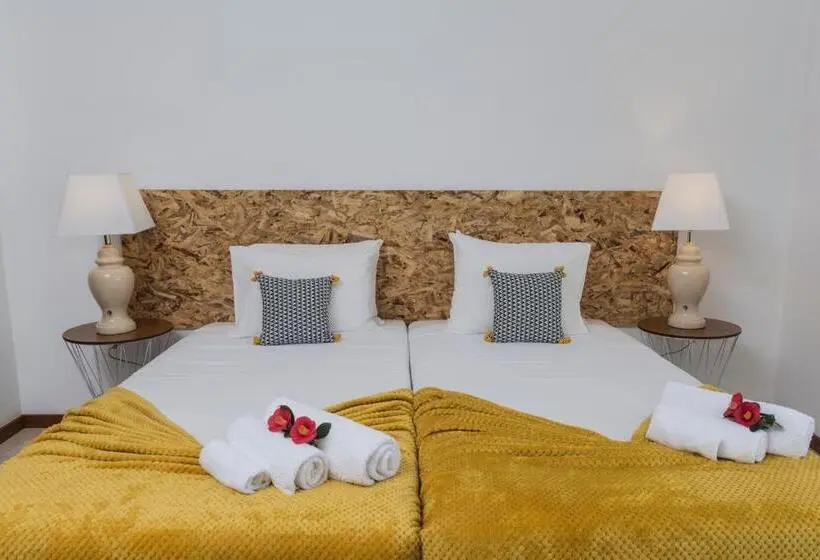 バス共有のスタンダードルーム, Areal De Santa Bárbara Guest House
