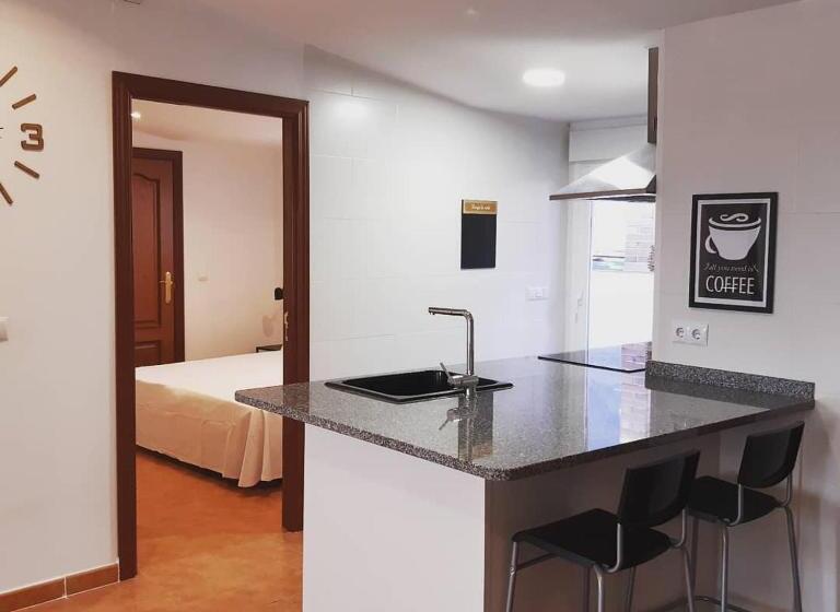 Апартаменты 1 Спальня, Hostal El Rincon De La Vera