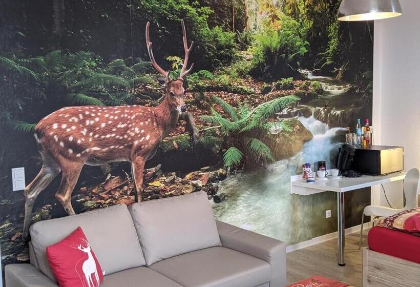 חדר סטנדרט מותאם לאדם עם מוגבלויות, Café & Mehr