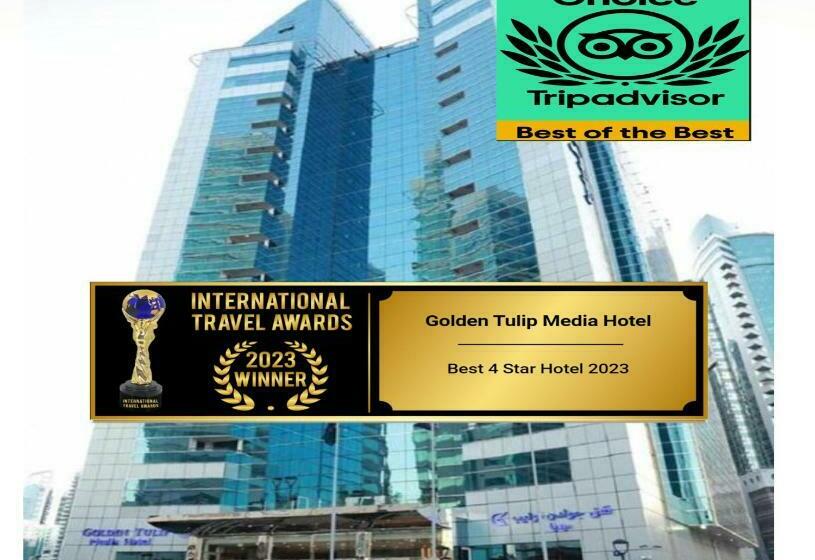 اتاق لوکس با تخت بزرگ, Golden Tulip Media