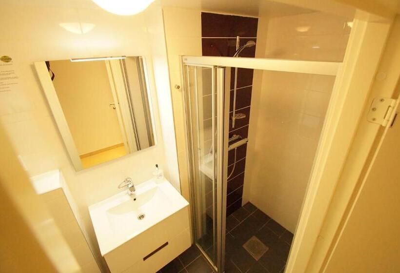 غرفة قياسية فردية حمام مشترك, Namsos Hybelhus