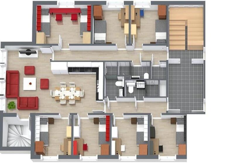 غرفة قياسية, Namsos Hybelhus