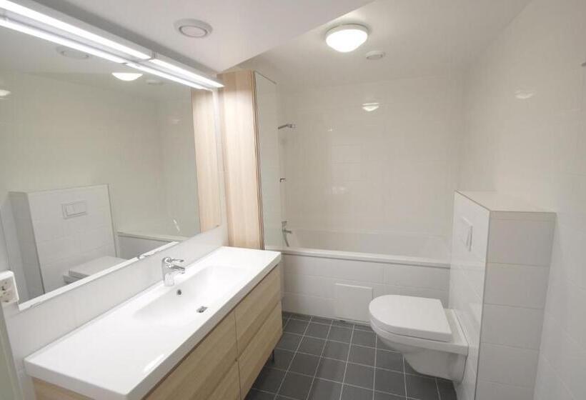 스탠다드 싱글 룸 공동욕실, Namsos Hybelhus