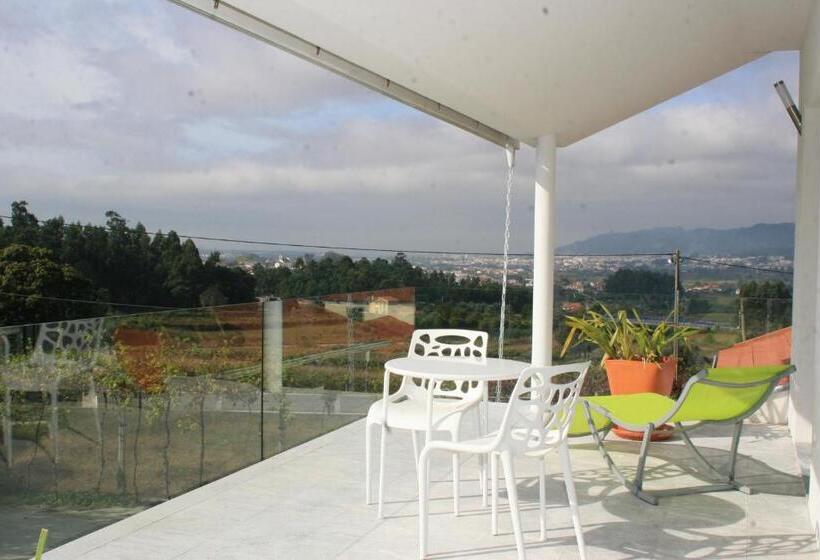 اتاق استاندارد با چشمانداز باغ, B&b Villa Vale Flores