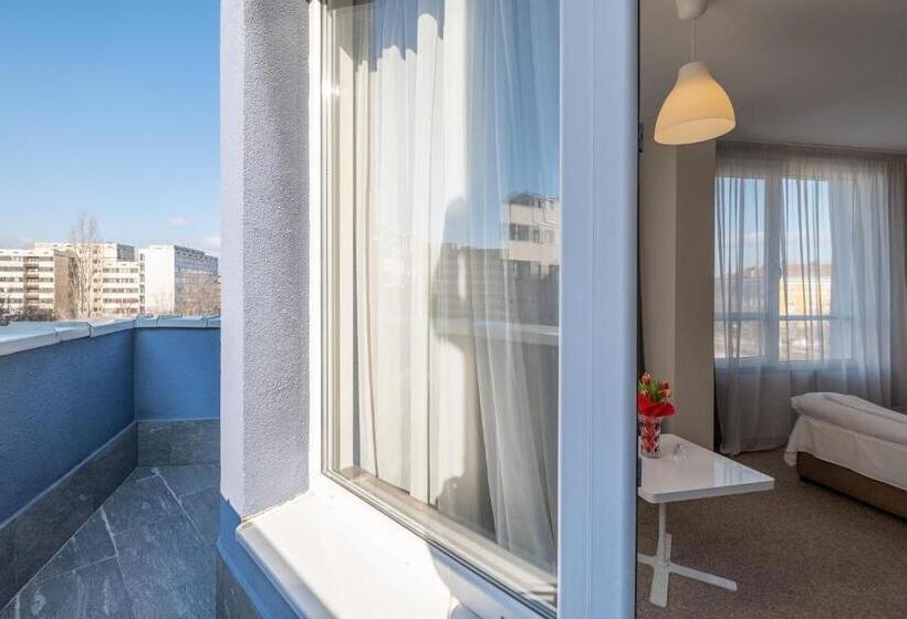 חדר סטנדרט עם טרסה, Blue Label Apart House