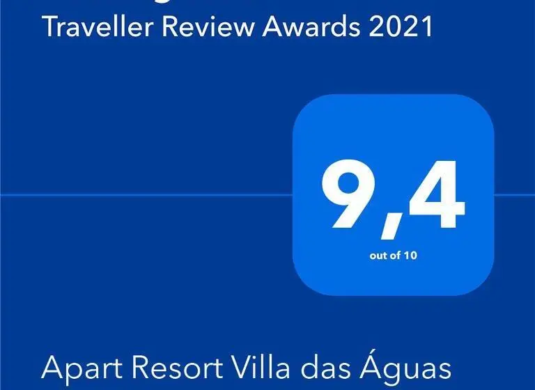 プールの見える１ベッドルームアパートメント, Apart Resort Villa Das águas