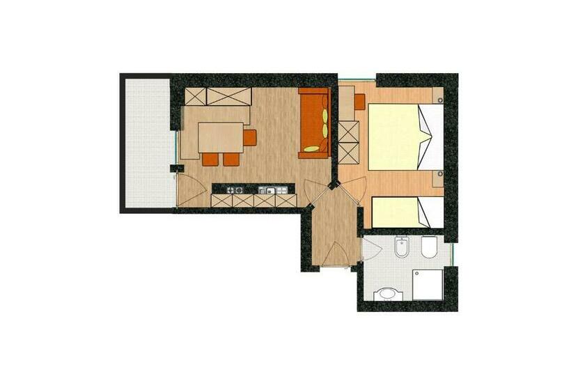 דירת חדר, Appartamenti Vilin