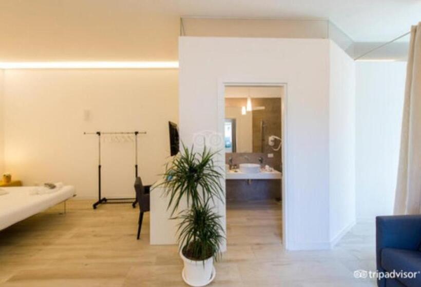 套房带园景, B&b Mondello Design