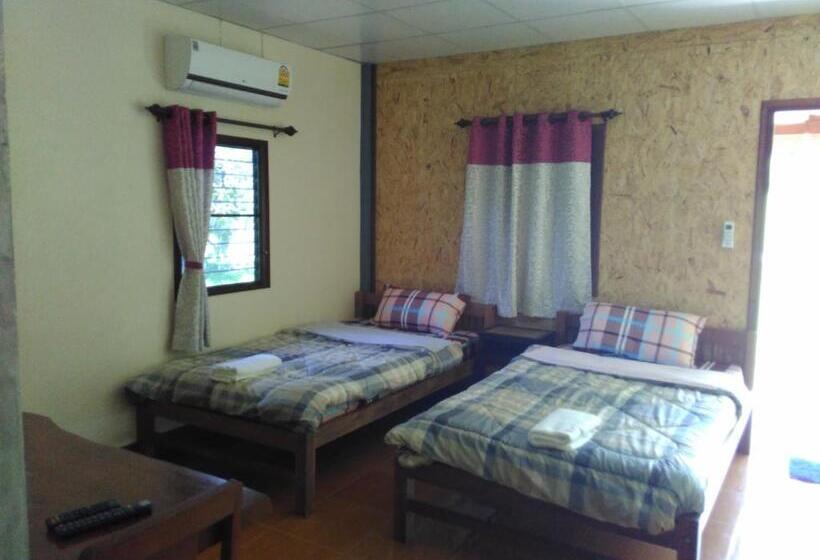 חדר סטנדרט עם מרפסת, Ban Suan Sukjai Mae Sariang