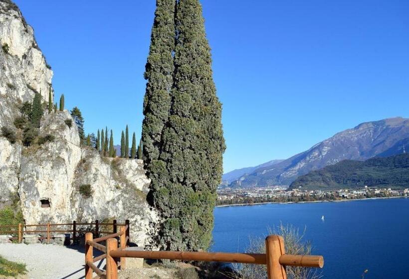 带1个卧室带花园景观的公寓, Garda Thermae Village