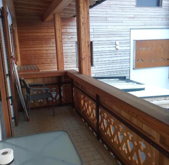 带阳台的标准单人间, Garni Schwarzenstein