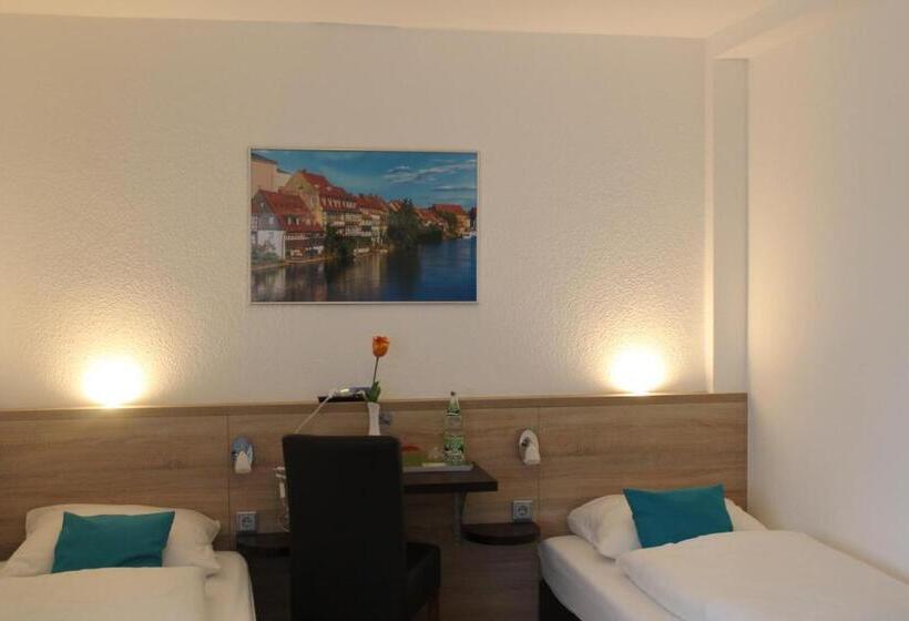 标准间带露台, Gästehaus Am Sonnenberg