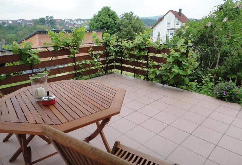 标准间带露台, Gästehaus Am Sonnenberg