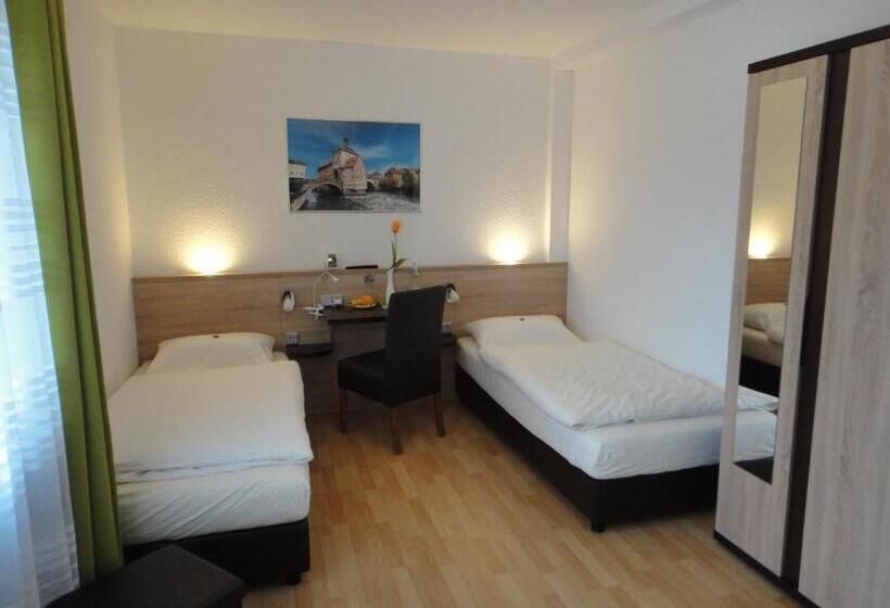 标准间带露台, Gästehaus Am Sonnenberg