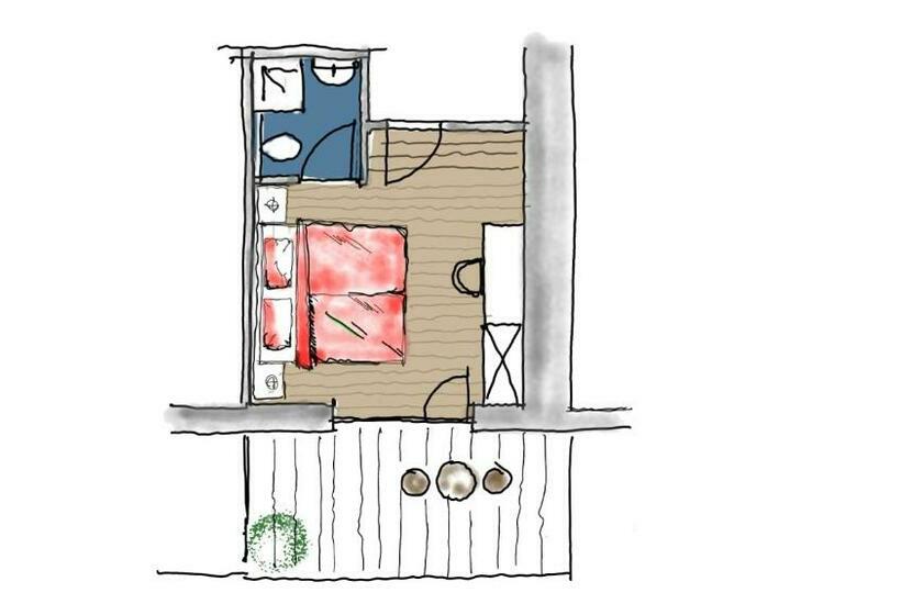 Habitació Estàndard Vista Muntanya, Regnum Zegg