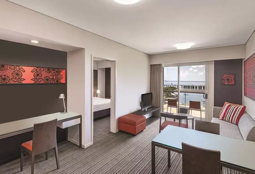 آپارتمان پرمیوم 1 خوابه با چشم‌انداز, Adina Apartment Hotel Darwin Waterfront