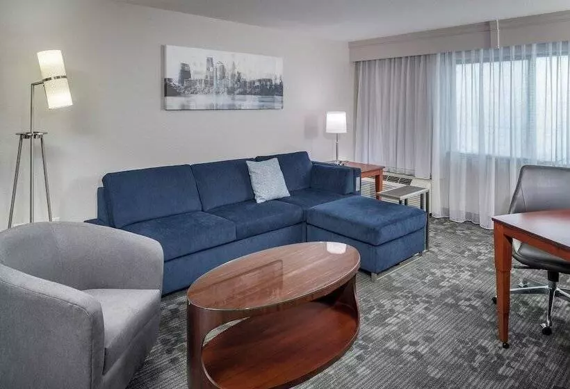 身障者適用スイートルーム, Courtyard By Marriott Austin Parmer Tech Ridge