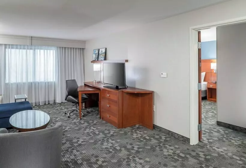 身障者適用スイートルーム, Courtyard By Marriott Austin Parmer Tech Ridge