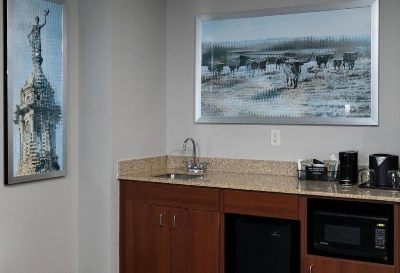 带大床的套房, Courtyard By Marriott Austin Parmer Tech Ridge