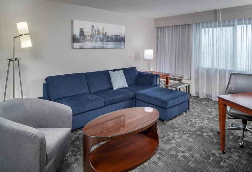 带大床的套房, Courtyard By Marriott Austin Parmer Tech Ridge