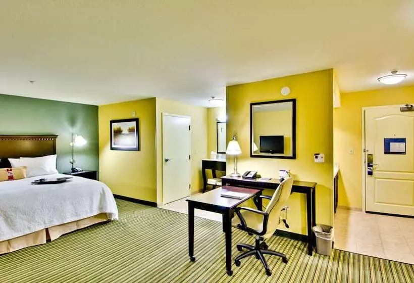 ダブルベッドのスタンダードスタジオ, Hampton Inn & Suites Moreno Valley