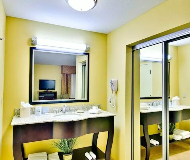 ダブルベッドのスタンダードスタジオ, Hampton Inn & Suites Moreno Valley