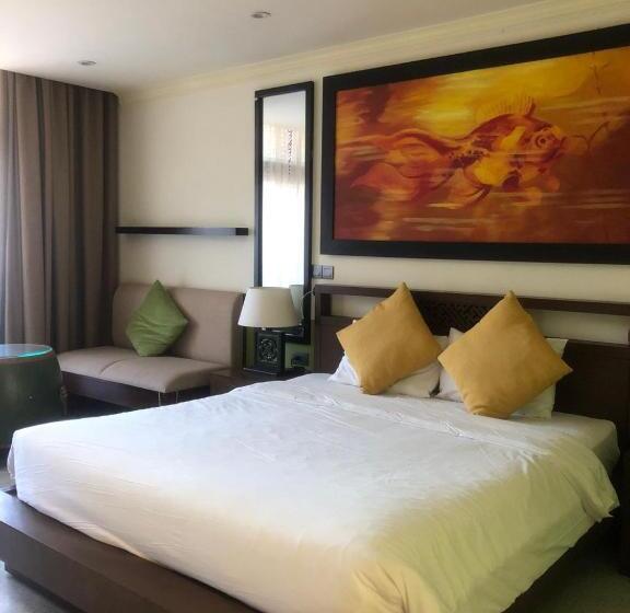 اتاق استاندارد با بالکن, Villa Hue