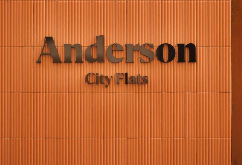 شقة غرفة واحدة مزودة بتراس, Anderson City Flats