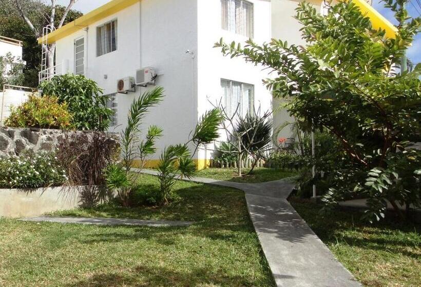 آپارتمان 1 خوابه با چشم‌انداز باغ, Colibri Beach Villas