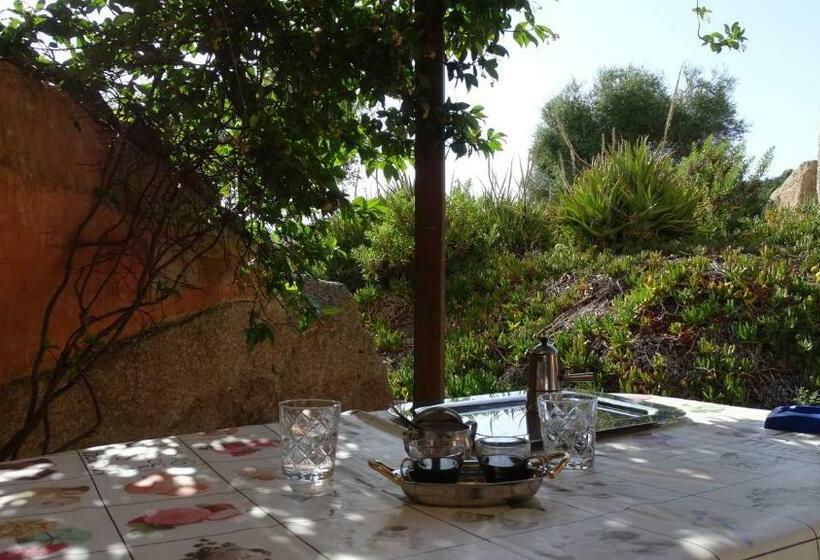 庭の見える１ベッドルームアパートメント, Locanda Domus De Vida Turismo Rurale