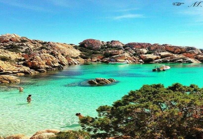 庭の見える１ベッドルームアパートメント, Locanda Domus De Vida Turismo Rurale