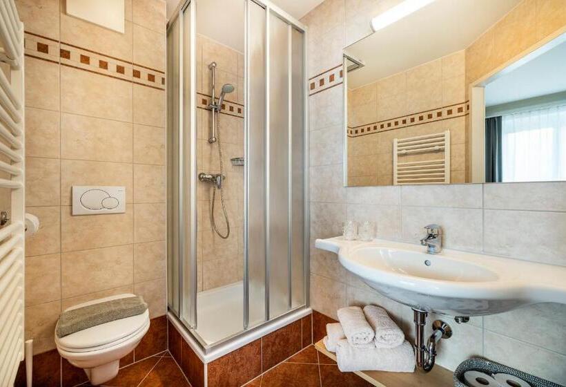 غرفة قياسية مزوَّدة بشُرفة, Aparthotel Jägerheim