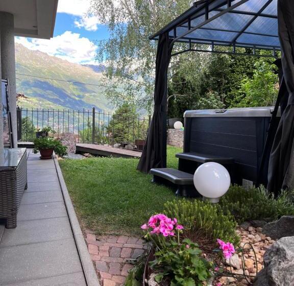 带花园景观及2个卧室的公寓, Alpenapart Ladis Ehemals Alpenapart Alexander