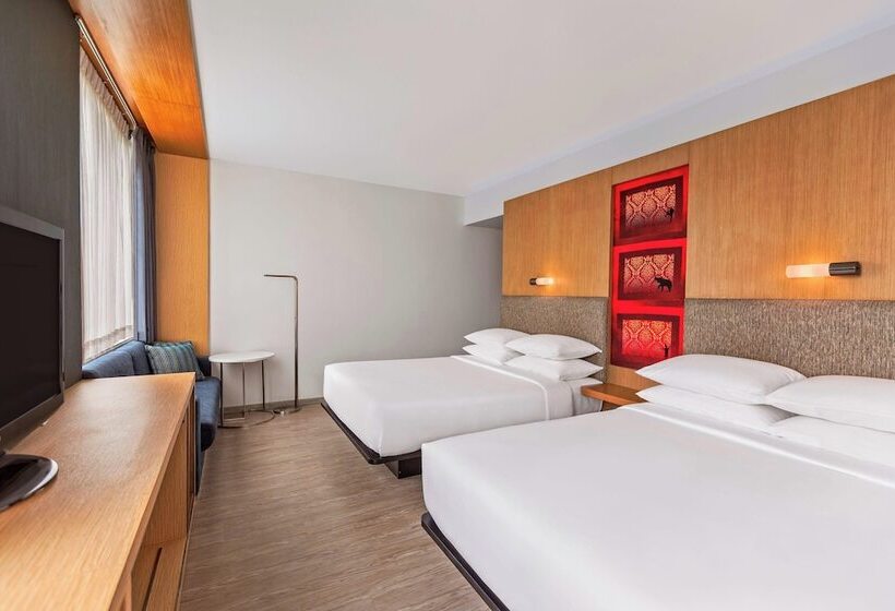 غرفه قياسيه سريرين مزدوجين, Aloft Bangkok Sukhumvit 11