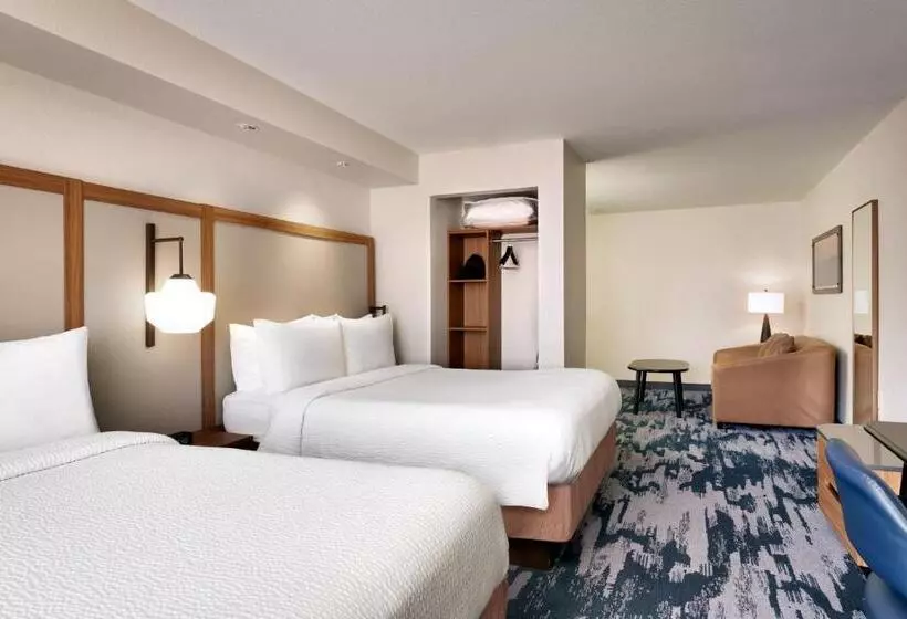 キングサイドベッドのスタンダードワンルーム, Fairfield Inn & Suites By Marriott Yakima