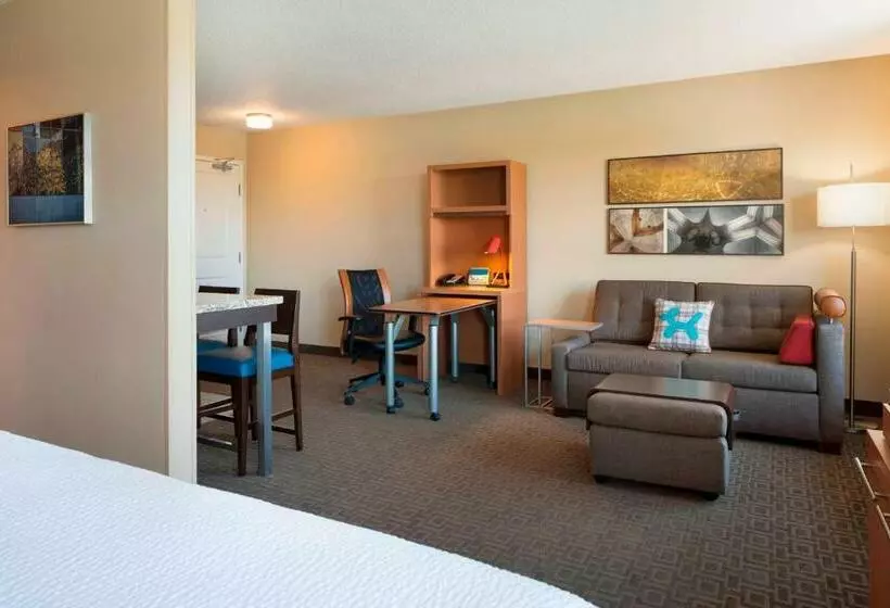 キングサイドベッドのスタンダードワンルーム, Towneplace Suites By Marriott Chicago Naperville
