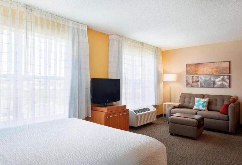 스탠다드 스튜디오 퀸 침대, Towneplace Suites By Marriott Chicago Naperville
