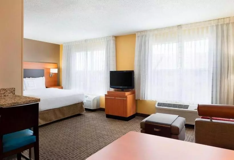 クイーンベッドのスタンダードスタジオ, Towneplace Suites By Marriott Chicago Naperville