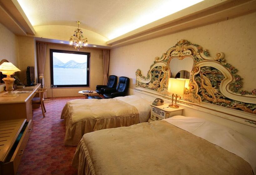 标准间带湖景, Toya Sun Palace Resort & Spa