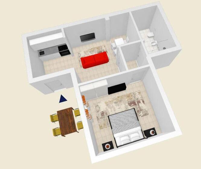 غرفة قياسية, Residence Roxy