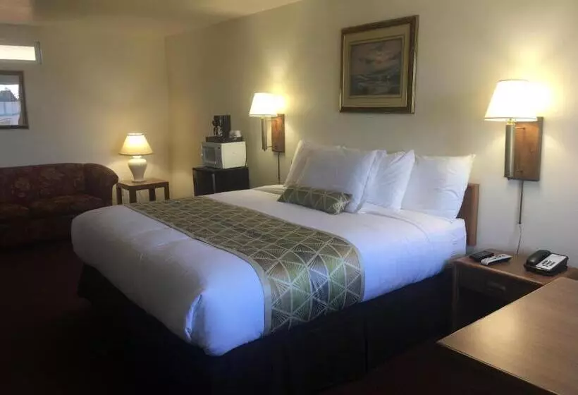 キングサイズベッドのデラックスルーム, Westward Inn