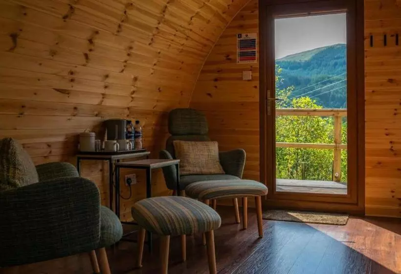Mökki 1 Makuuhuone, Glencoe Youth Hostel