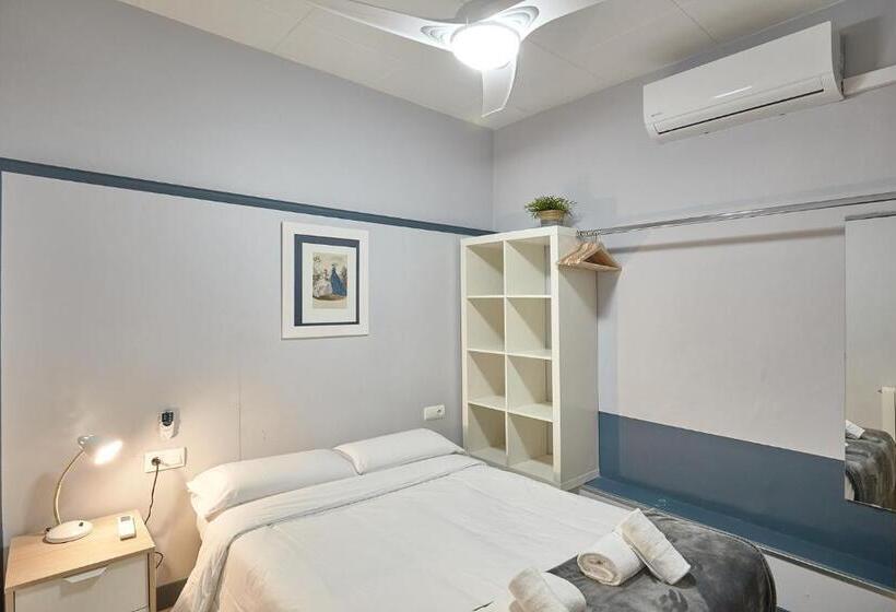 اتاق استاندارد با سرویس بهداشتی مشترک, Ella Guest House Barcelona