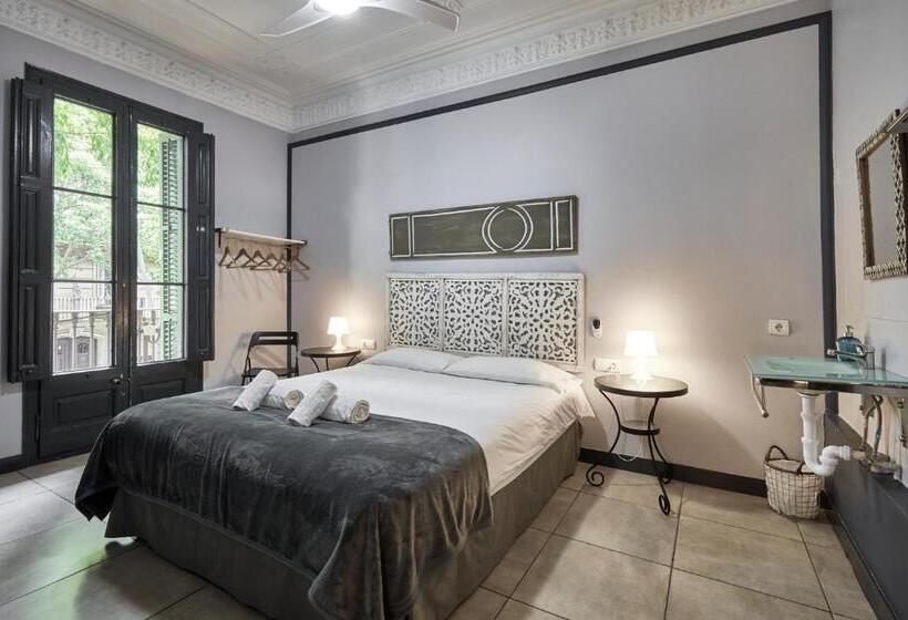 اتاق استاندارد با سرویس بهداشتی مشترک, Ella Guest House Barcelona