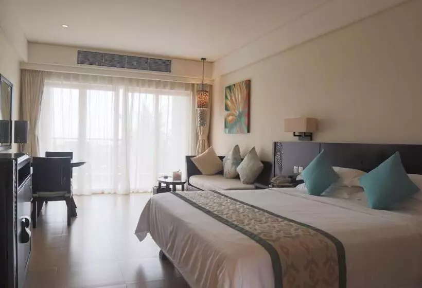 キングサイズベッドのスタンダードルーム, Howard Johnson Resort Sanya Bay